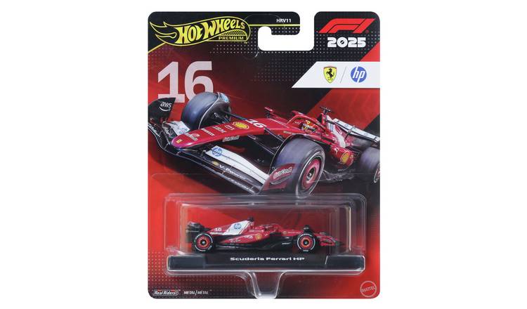 Hot Wheels Premium Die-Cast Formula 1 Collectable Charles Leclerc Toy Race Car