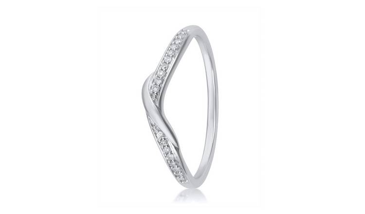 White gold rings on sale argos