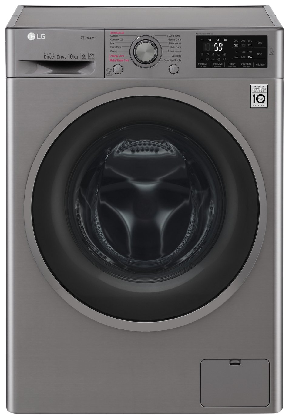 LG F4J610SS 10KG 1400 Washing Machine Review