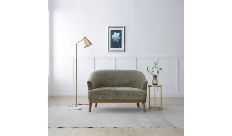 Kyoto Ella Fabric 2 Seater Sofa - Olive