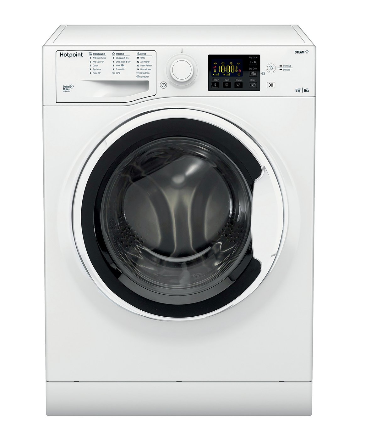 Hotpoint RDG8643WW 8KG / 6KG 1400 Spin Washer Dryer - White