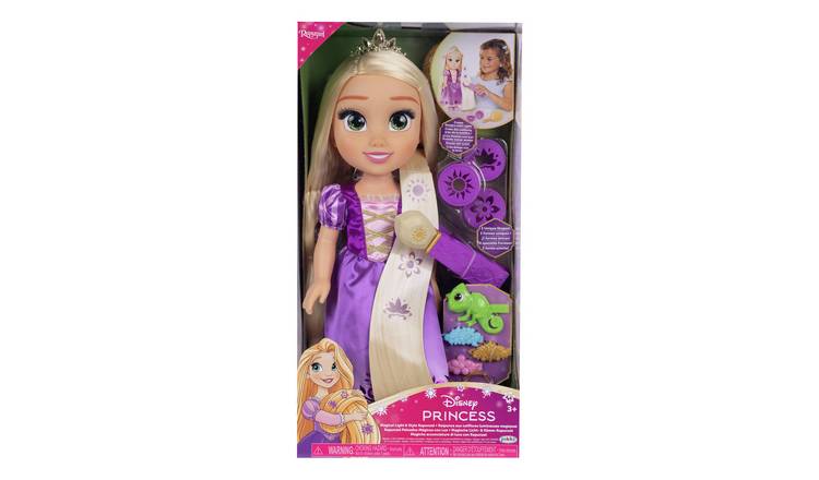 Disney Princess Magical Light & Style Rapunzel 14 Inch Fashion Doll