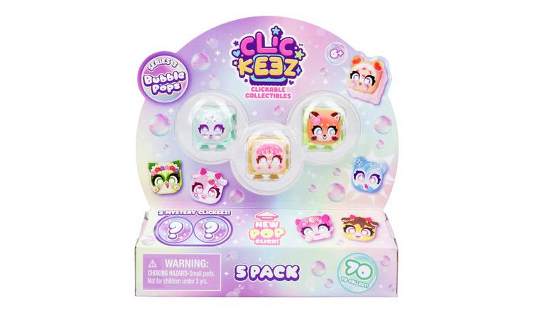 Clickeez Series 3 Bubble Pop Keychain