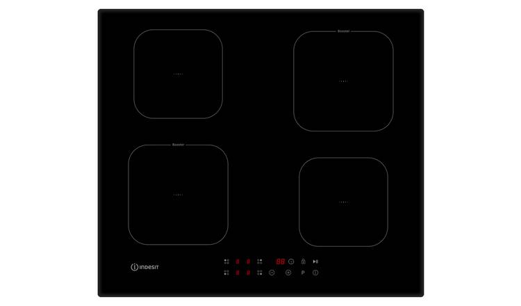 Indesit ISF18Q60NE Electric Induction Hob - Black