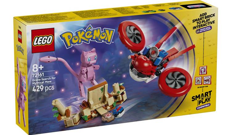 LEGO Pokémon SMART Play: Drone Search for Mythical Mew 72161 PREORDER