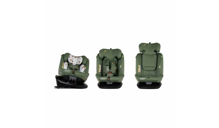 Cosatto Get Set Grow I-Size 360 Car Seat Hoglet - Green