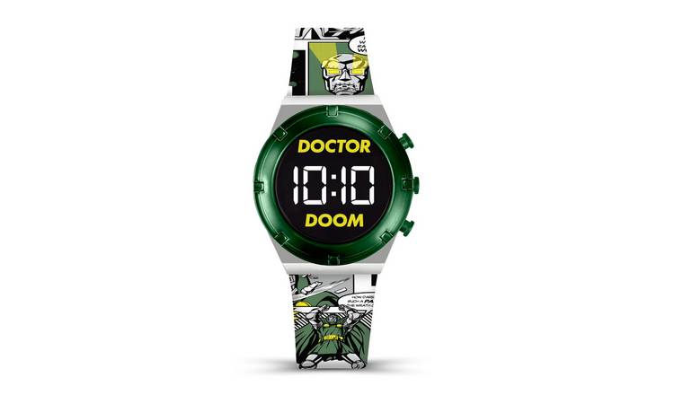Marvel Kids Doctor Doom Silicone Strap Digital Watch