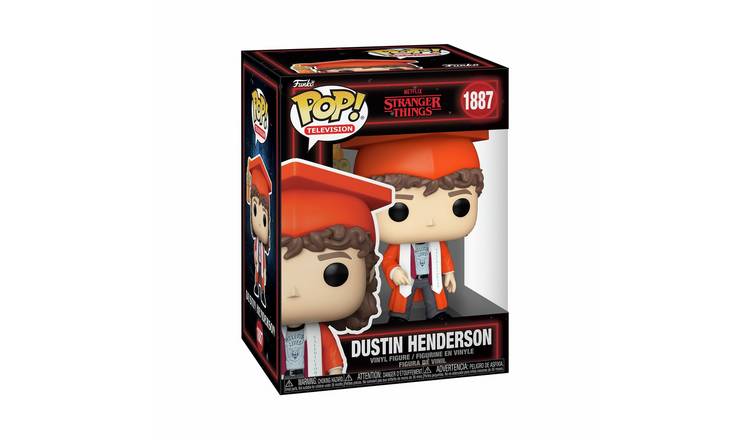 Funko POP! Stranger Things Dustin Henderson 4.4 Inches Vinyl Figure