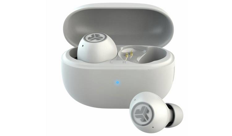 JLab Go Pop ANC True Wireless Earbuds - Cloud White