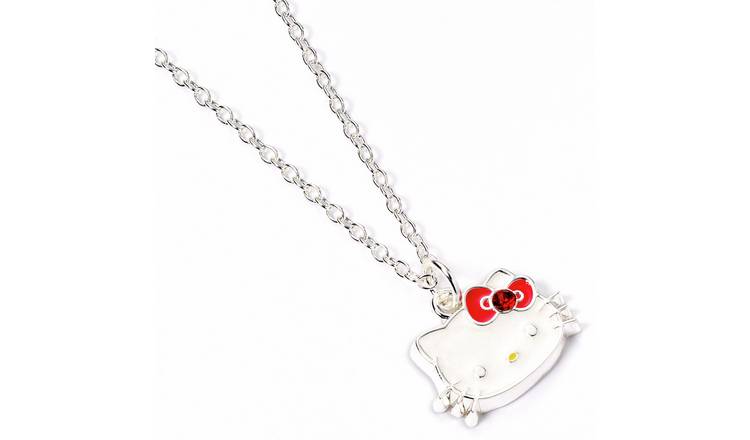Hello Kitty Gold Tone Pendant Necklace