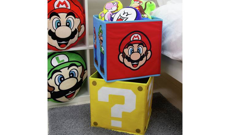 Nintendo Pack Of 2 Storage Boxes - Multicoloured