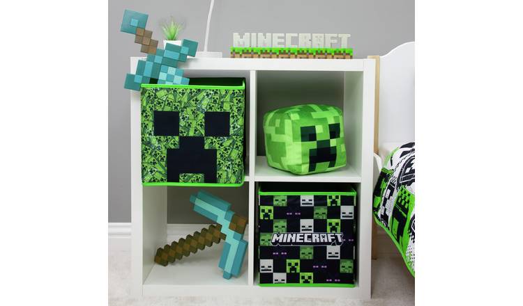 Minecraft Pack Of 2 Storage Boxes - Multicoloured