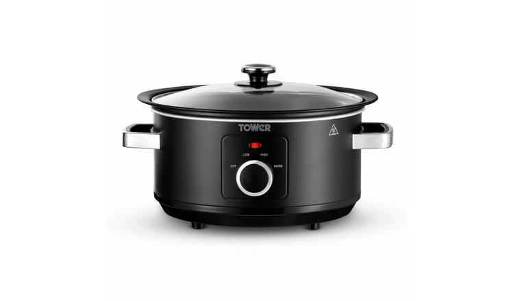 Tower 3.5L Slow Cooker - Black