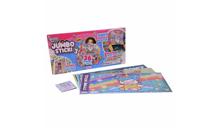 Sticki Rolls Jumbo Sticker 3 Pack