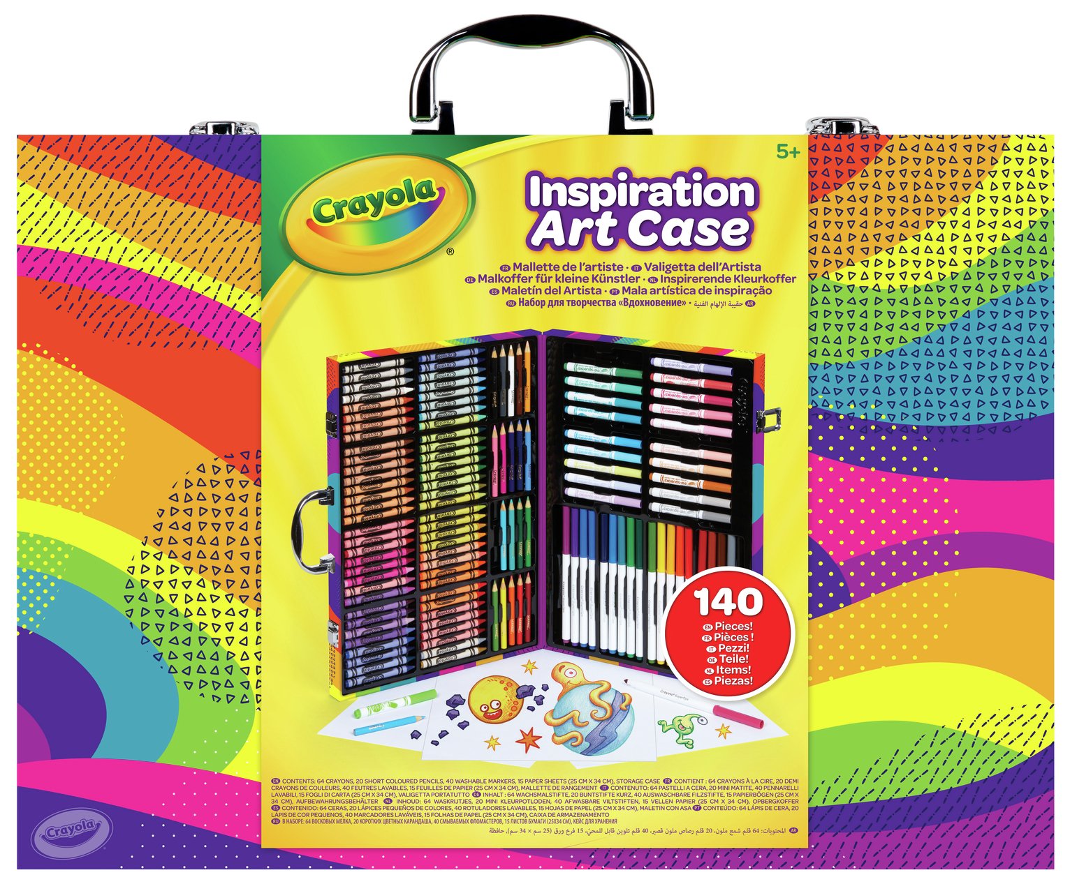 Crayola Inspirational Art Case Review