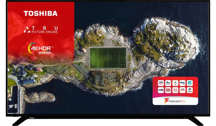 Buy Toshiba 65 Inch Smart 4k Uhd Hdr Led Freeview Tv Televisions Argos
