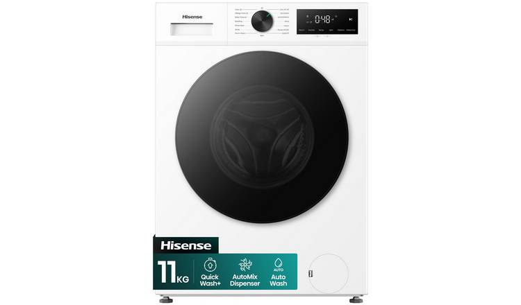 Hisense 1i Series WF1I1142BWL2 11KG 1400 Spin Washing Machine - White