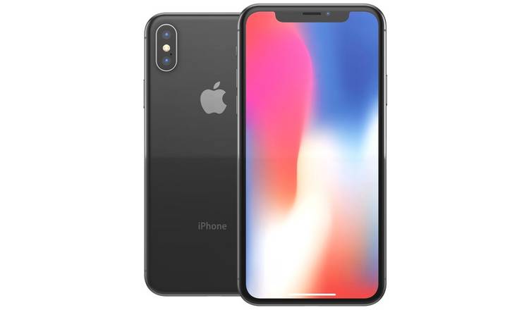 SIM Free Refurbished iPhone X 64GB Mobile Phone - Space Grey