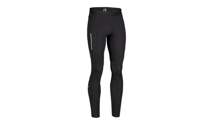 Decathlon Men's Run 500 Warm Running Tights - Black - UK 34
