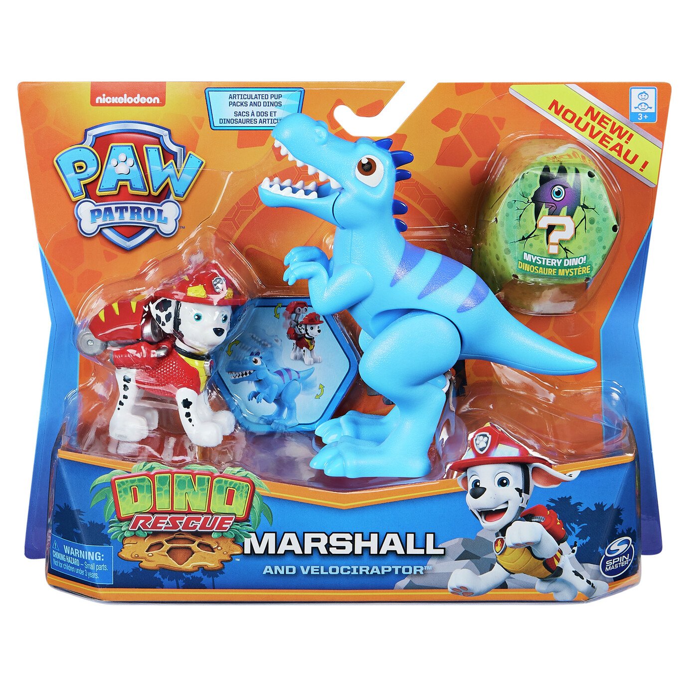 PAW Patrol Dino Rescue Marshall Dino Pup Review