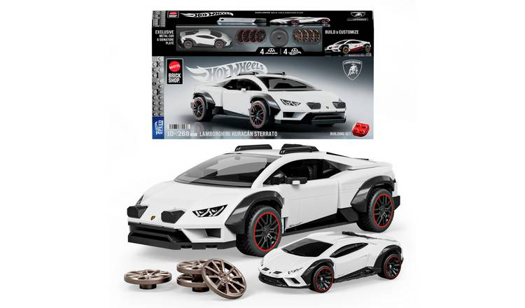 Mattel Brick Shop Hot Wheels Lamborghini Huracan Sterrato