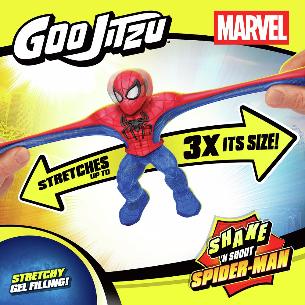 Buy Goo Jit Zu MARVEL Shake ?N Shout Spider?Man Playset | Playsets
