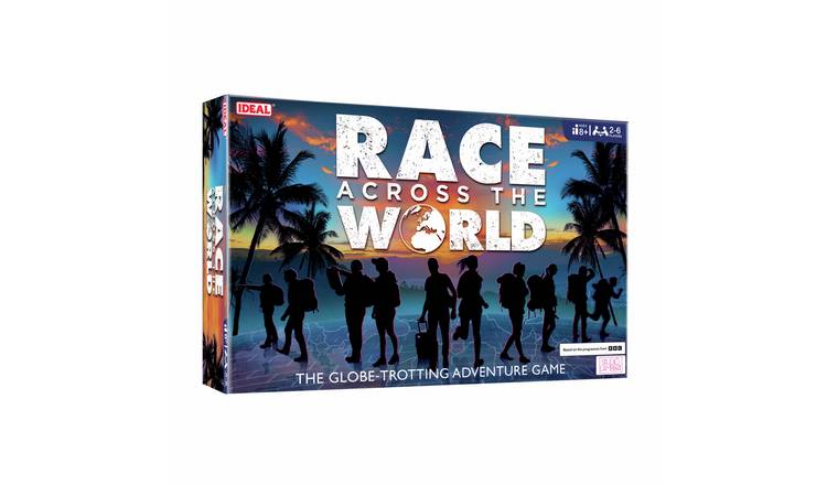 Ideal Race Across The World Board Game