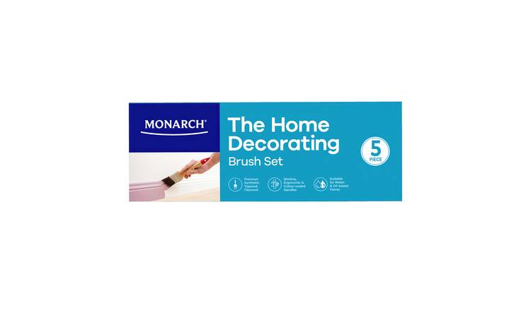 Monarch The Home Decorating Brush Set - 5 Piece