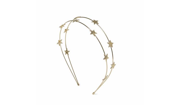 Flitzy Gold Star Headband
