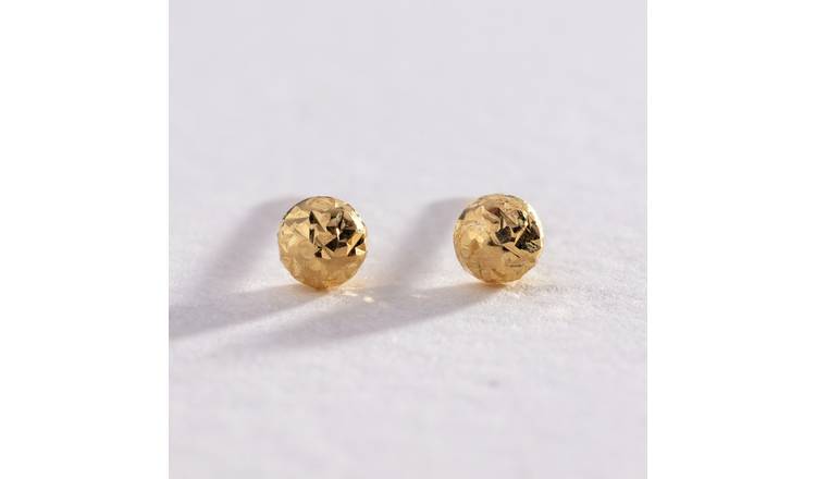 Argos stud earrings hot sale 9ct gold