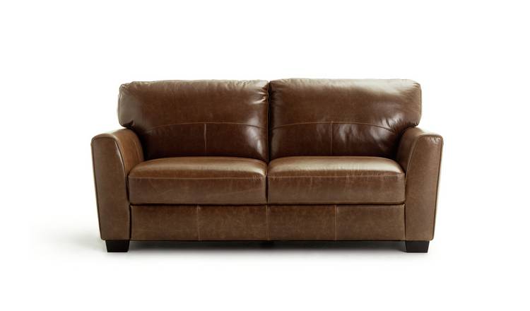 Argos leather sofa deals bed