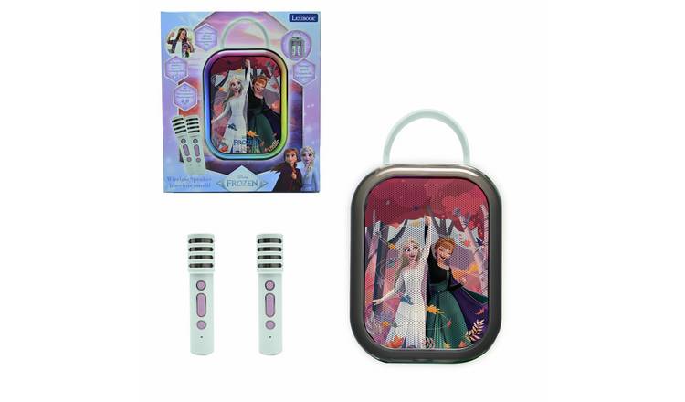 Disney Frozen Karaoke Speaker With Party Lights Musical Toy