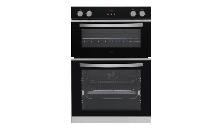 New World NWCMBIDOB 90cm Double Electric Oven - Black