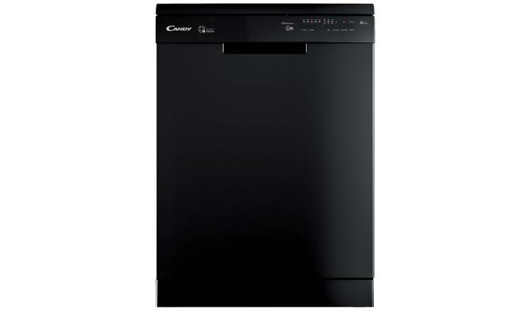 Candy CF 6F52LNB Full Size Dishwasher - Black