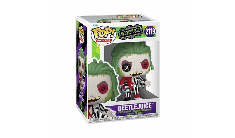 Funko POP! Movies Patchwork Beetlejuice 4.4 Inch Vinyl Figure