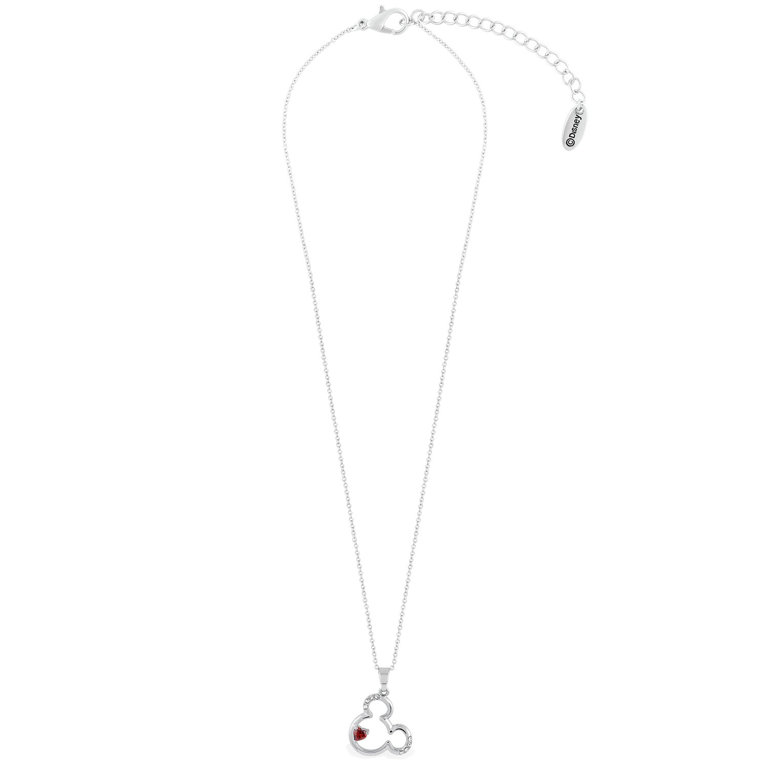 Disney Mickey Mouse Heart Carded Pendant Necklace Review