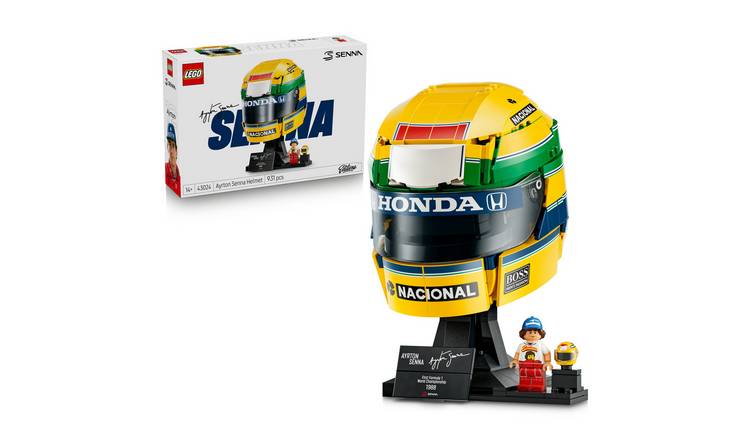 LEGO Editions Ayrton Senna Helmet - F1 Set for Adults 43024 PREORDER