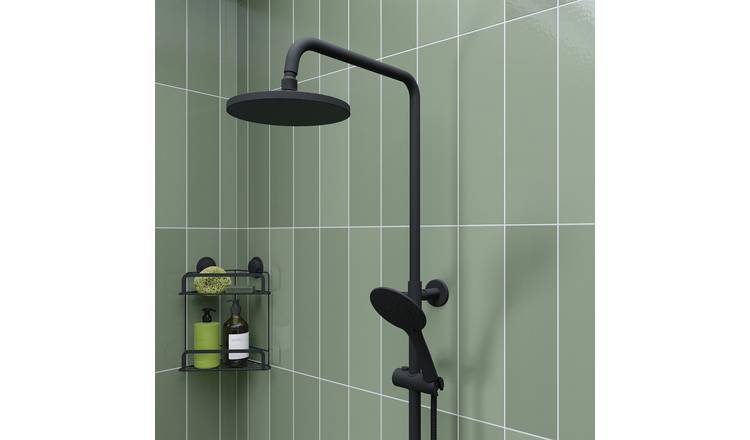 Presion Overhead Shower - Black