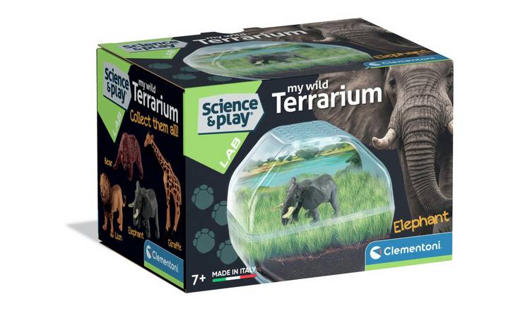 Clementoni Mini Animal Habitat Science Play Kit