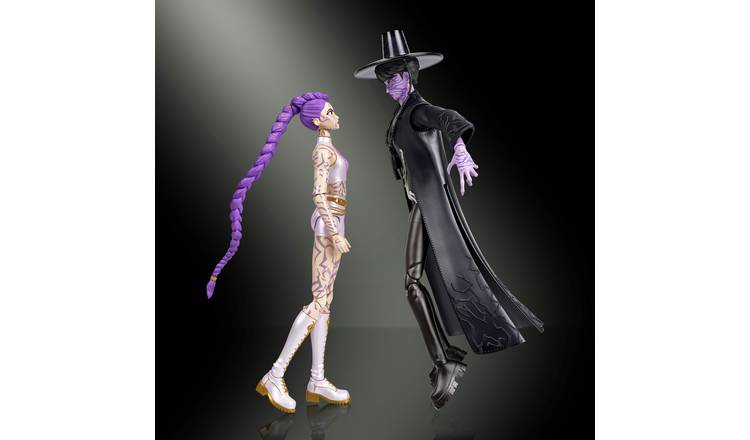 KPop Demon Hunters Rumi & Jinu Final Battle Action Figure Set, 4 Accessories