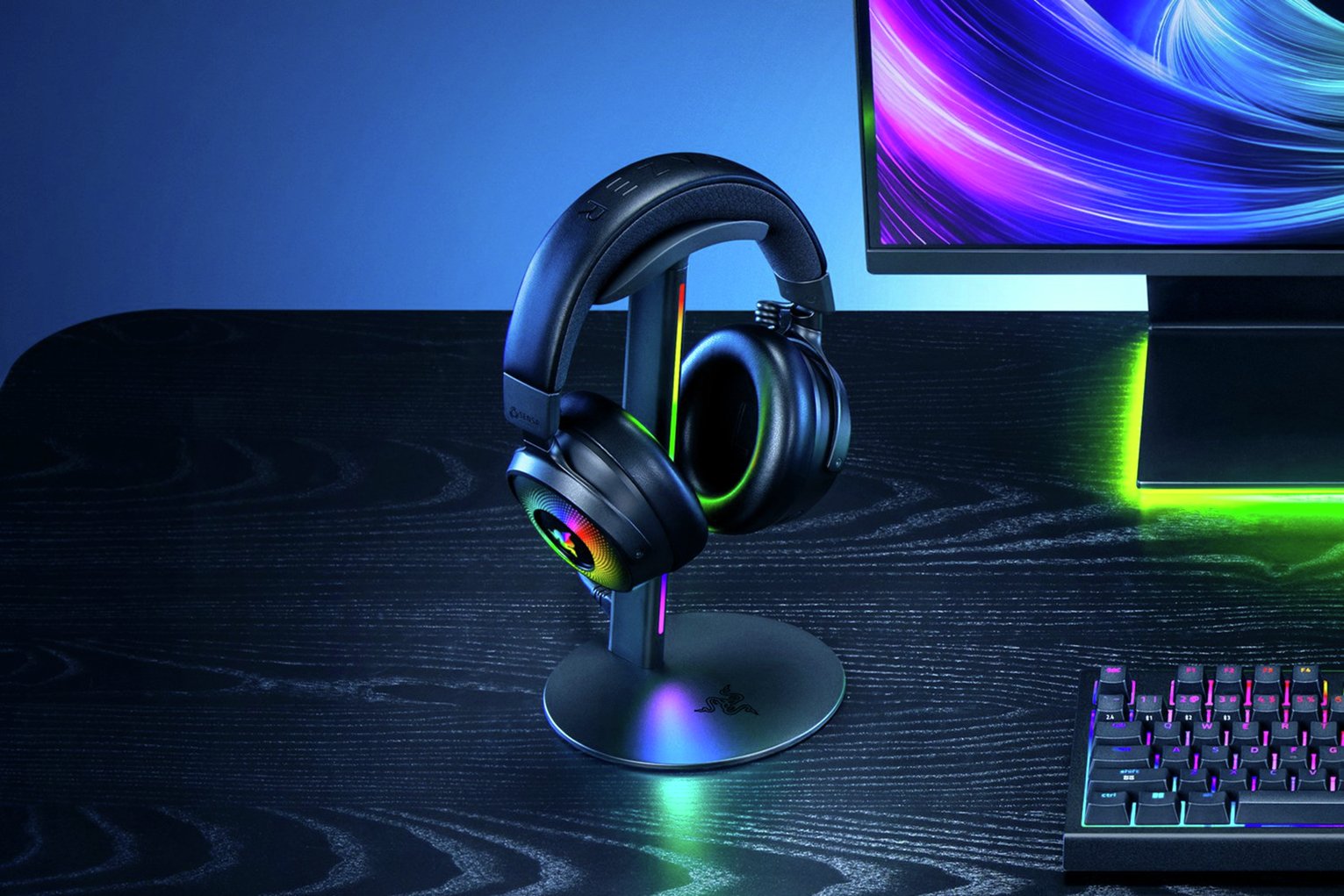 Buy Razer Base Station V3 Chroma Headset Stand - Black | Gaming