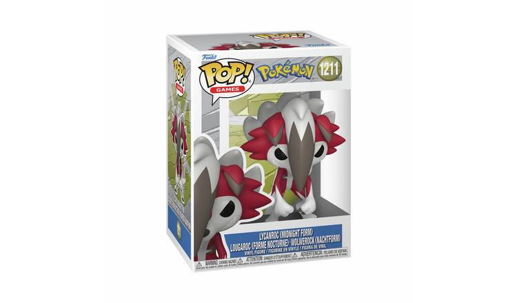 Pokemon POP Games Lycanroc Midnight Form 4.1 Inch Action Figure