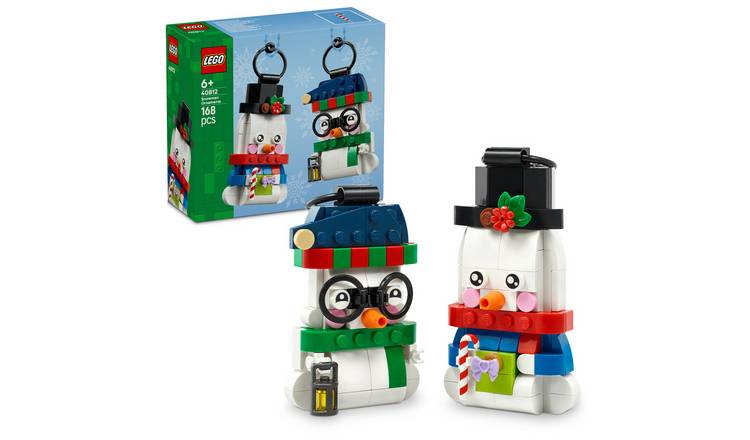 LEGO Snowman Ornaments Toy - Christmas Crafts for Kids 40812