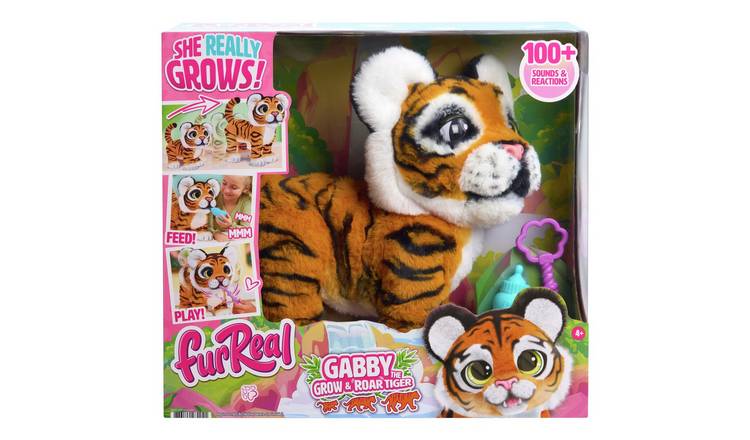 FurReal Gaby The Tiger 15inch Interactive Soft Toys