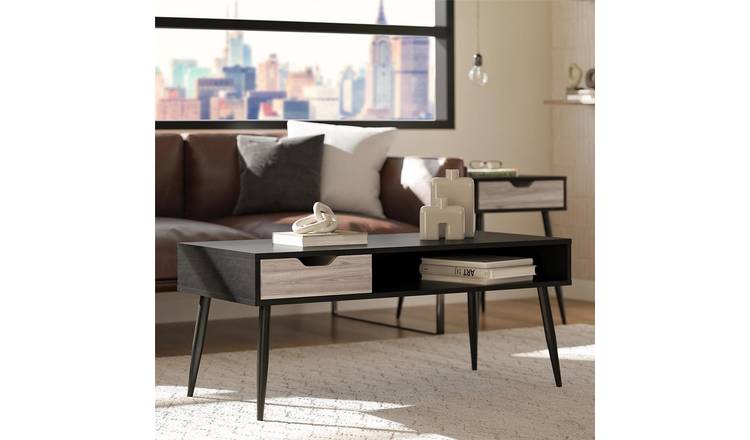 Dorel Copley 1 Drawer Rectangular Coffee Table - Natural