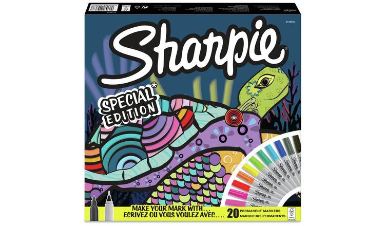 Sharpie Permanent Marker Box Set Assortment - 20 Pack