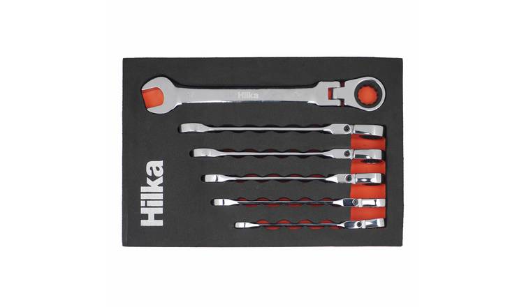 Hilka Metric Ratchet Spanner Set - 6 Pieces