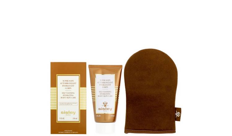 Sisley Self Tanning Hydrating Body Skin Care 150ml And Mitt Set