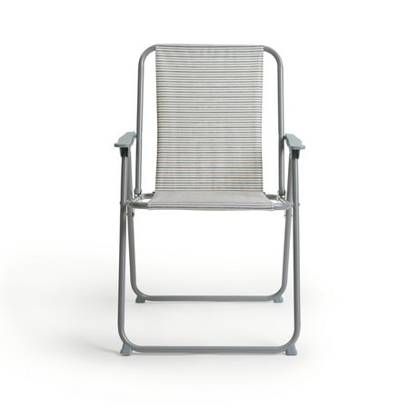 Habitat Metal Folding Picnic Chair - Stripe