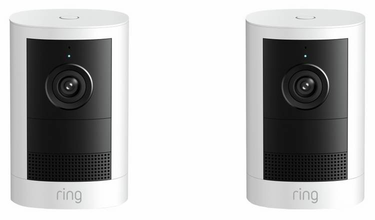 Ring Outdoor Camera Battery (Newest Gen) Retinal 2K Security Camera - Pack of 2